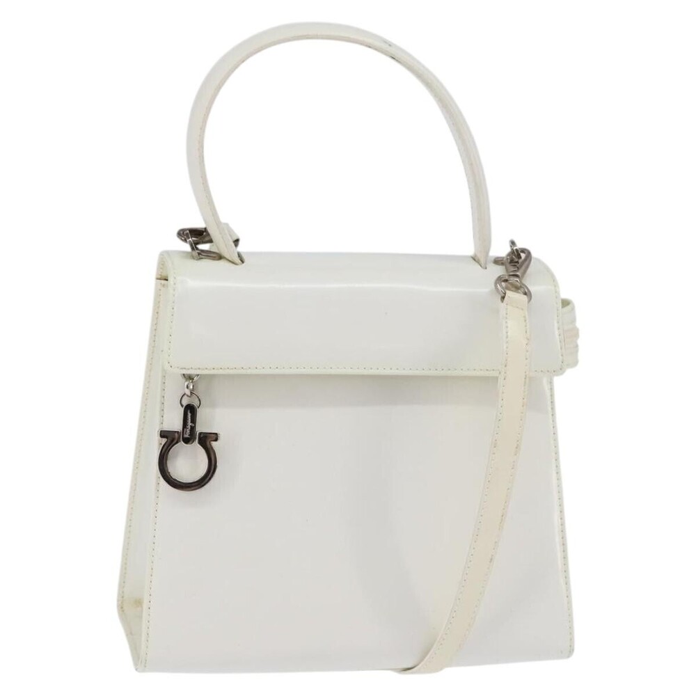 Salvatore Ferragamo Gancini Patent leather